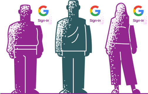 Google Single Sign-In illustration